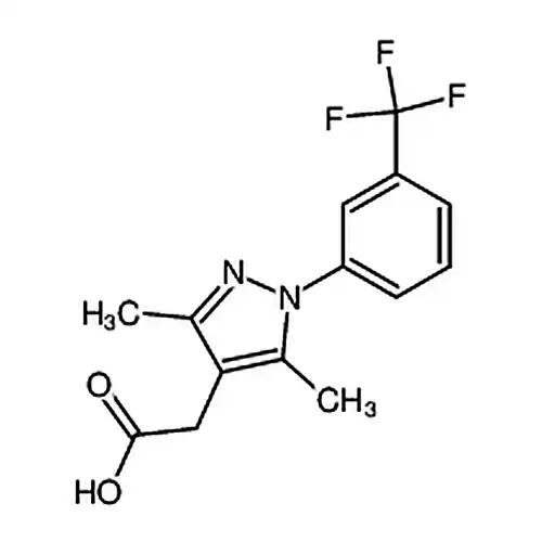 2-{3，5-二甲基-1-[3-(三氟甲基)苯基]-1H-吡唑-4-基}乙酸