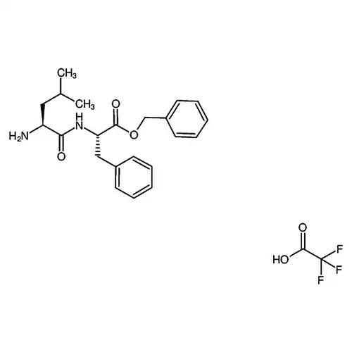 苄基L-亮氨酰-L-苯丙氨酸酯2，2，2-三氟乙酸酯