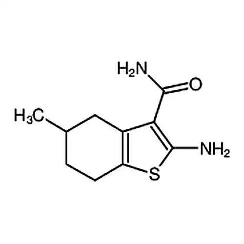 2-氨基-5-甲基-4，5，6，7-四氢苯并[b]噻吩-3-甲酰胺