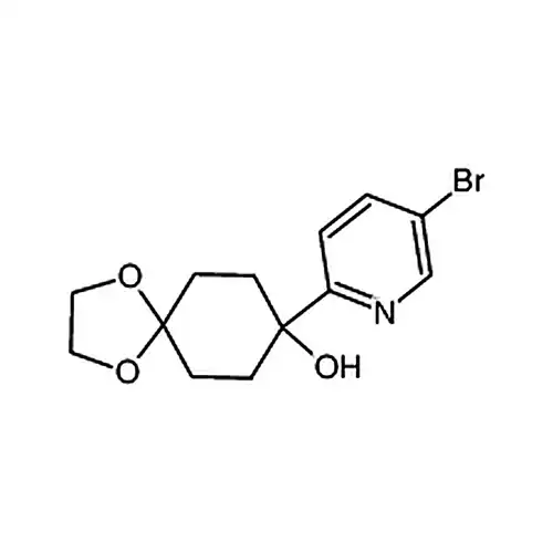 8-(5-溴-2-吡啶基)-8-羟基-1,4-二氧杂螺[4.5]癸烷