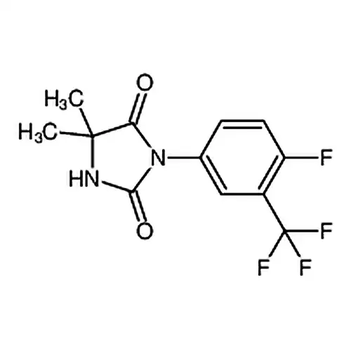 3-(4-氟-3-(三氟甲基)苯基)-5，5-二甲基咪唑烷-2，4-二酮