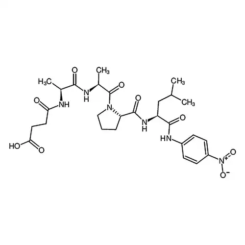 N-(3-羧基丙酰)-L-丙氨酰-L-丙氨酰-L-脯氨酰-N-(4-硝基苯基)-L-亮氨酰胺