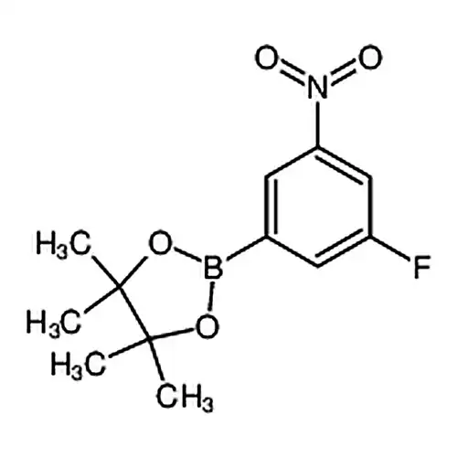 2-(3-氟-5-硝基苯基)-4，4，5，5-四甲基-1，3，2-二氧硼杂环戊烷