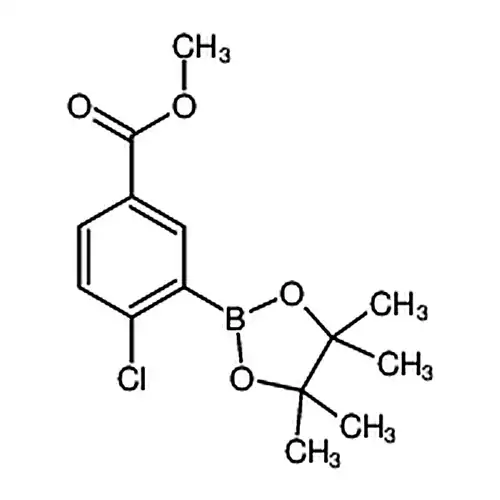 4-氯-3-(4,4,5,5-四甲基-1,3,2-二氧硼杂环戊烷-2-基)苯甲酸甲酯