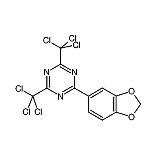 2-(1,3-苯并二氧杂环戊-5-基)-4,6-双(三氯甲基)-1,3,5-三嗪