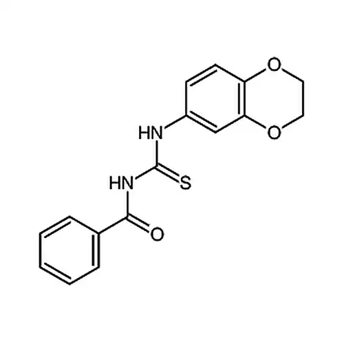 N-((2,3-二氢苯并[b][1,4]二氧杂环己烷-6-基)氨基硫代甲酰基)苯甲酰胺