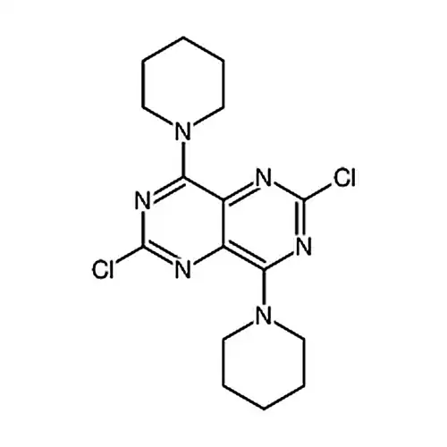 2,6-二氯-4,8-二哌啶子基嘧啶并[5,4-d]嘧啶