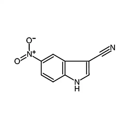 5-硝基吲哚-3-甲腈