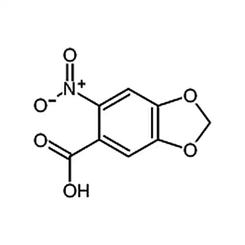 6-硝基苯并[d][1,3]二氧戊环-5-羧酸