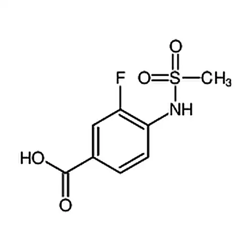 3-氟-4-甲磺酰氨基苯甲酸