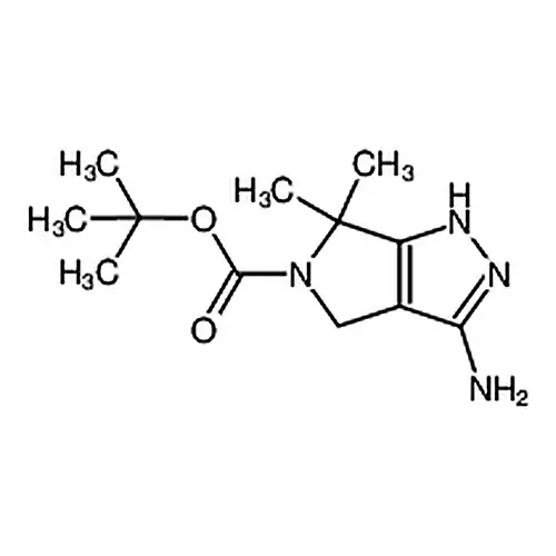 3-氨基-6，6-二甲基吡咯并[3，4-c]吡唑-5(1H，4H，6H)-羧酸叔丁酯