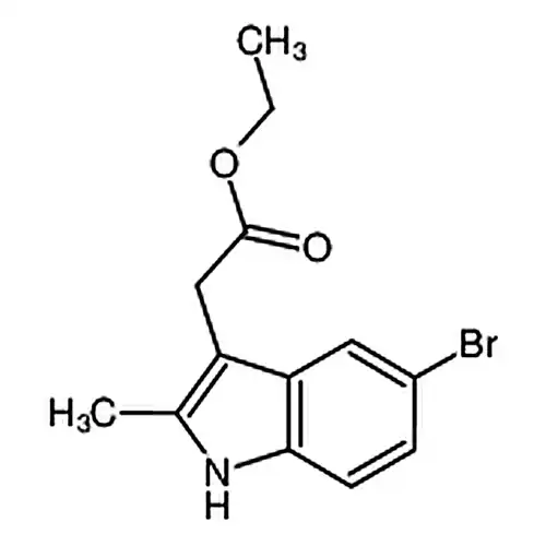 2-(5-溴-2-甲基-1H-吲哚-3-基)乙酸乙酯
