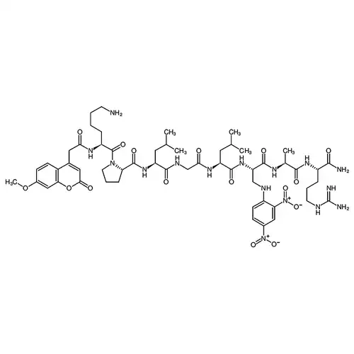 Mca-Lys-Pro-Leu-Gly-Leu-Dap(Dnp)-Ala-Arg-NH2