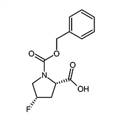 (2S，4S)-1-((苄氧基)羰基)-4-氟吡咯烷-2-甲酸