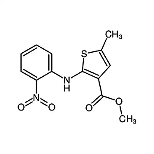5-甲基-2-[(2-硝基苯基)氨基]-3-噻吩甲酸甲酯