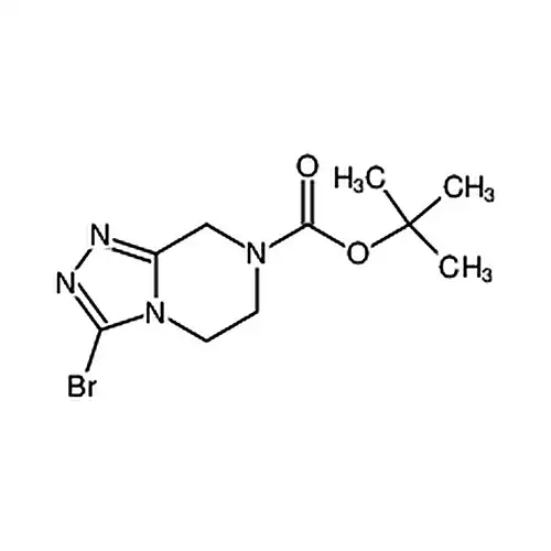 7-Boc-3-溴-5，6，7，8-四氢-1，2，4-三唑并[4，3-a]吡嗪