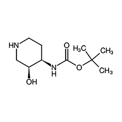 ((3S，4R)-3-羟基哌啶-4-基)氨基甲酸叔丁酯