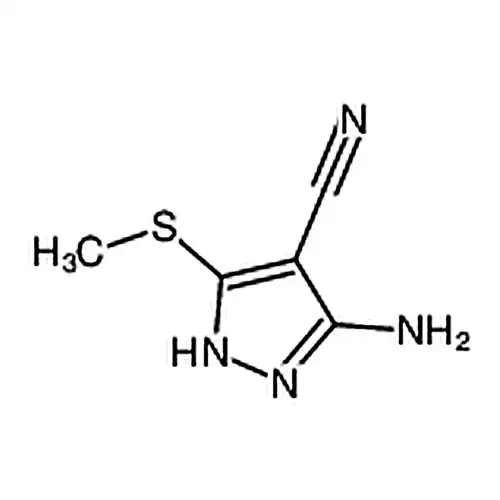 3-氨基-5-(甲基硫代)吡唑-4-腈