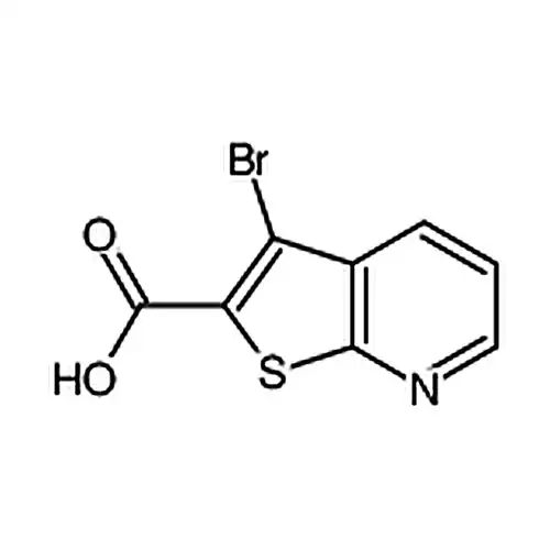 3-溴噻吩并[2，3-b]吡啶-2-羧酸