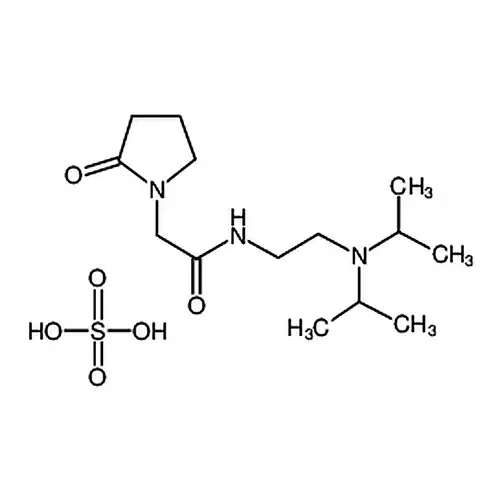 N-[2-(双异丙基氨基)乙基]-2-氧代-1-吡咯烷乙酰胺硫酸盐