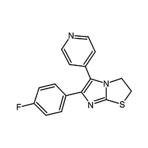 6-(4-氟苯基)-5-(4-吡啶基)-2,3-二氢咪唑并[2,1-b]-噻唑