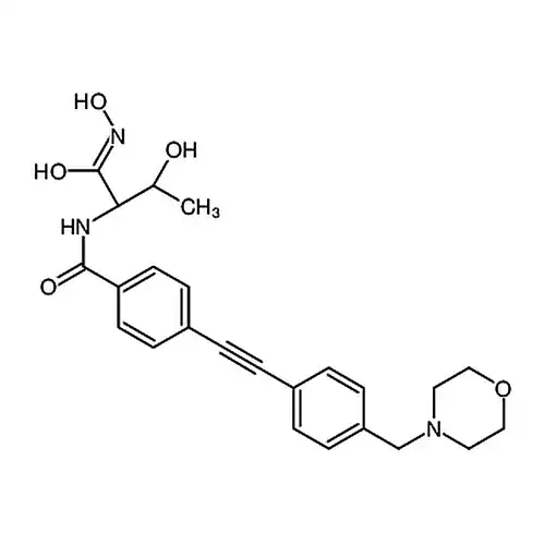 N-((2S,3R)-3-羟基-1-(羟基氨基)-1-氧代丁-2-基)-4- ((4-(吗啉甲基)苯基)乙炔基)苯甲酰胺
