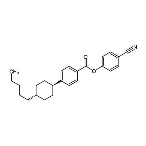 反式-4-(4-戊基环己基)苯甲酸对氰基苯酚酯