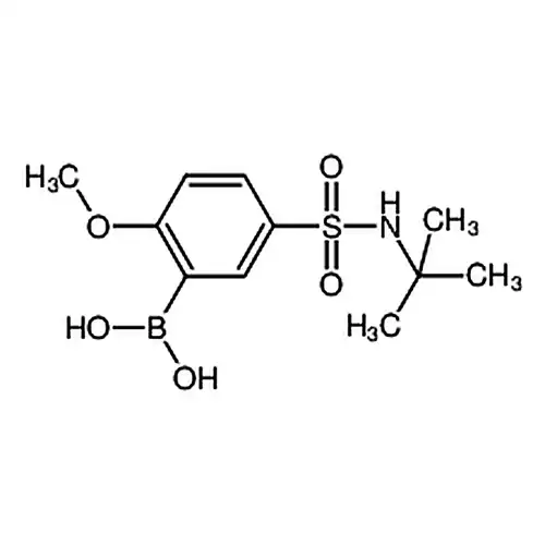 (5-(N-(叔丁基)氨磺酰基)-2-甲氧基苯基)硼酸
