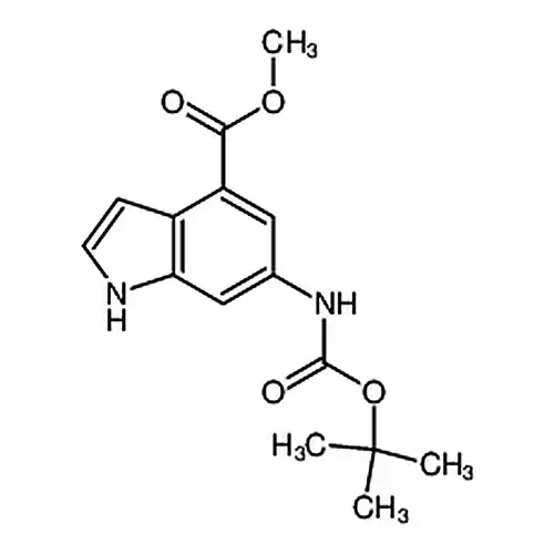6-(叔丁氧羰基氨基)-1H-吲哚-4-羧酸甲酯