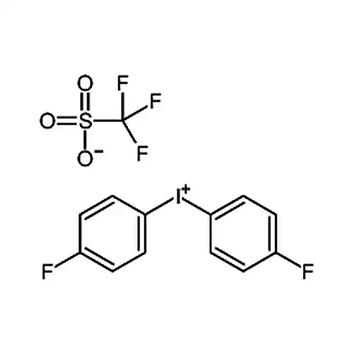 二(4-氟苯基)碘嗡三氟甲磺酸盐