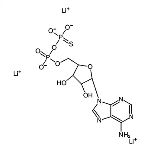 腺苷5`-[Β-硫代]二磷酸三锂盐