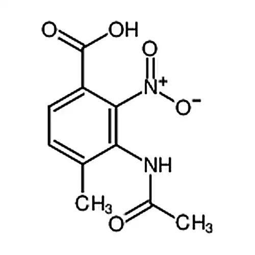 3-乙酰氨基-4-甲基-2-硝基苯甲酸