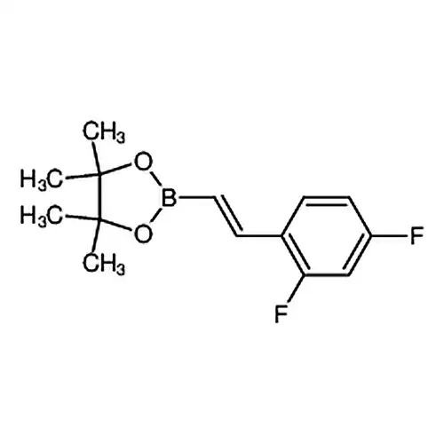 (E)-2-(2,4-二氟苯乙烯基)-4,4,5,5-四甲基-1,3,2-二氧硼杂环戊烷