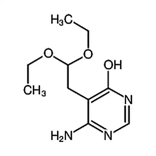 6-氨基-5-(2，2-二乙氧基乙基)-4-羟基嘧啶