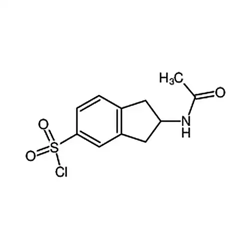 2-乙酰氨基-2,3-二氢-1H-茚基-5-磺酰氯