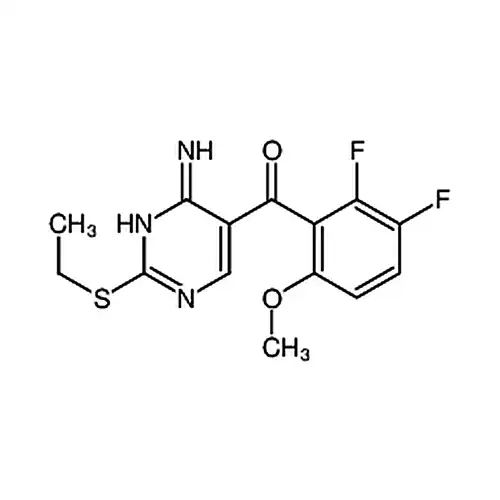 (4-氨基-2-(乙硫基)嘧啶-5-基)(2，3-二氟-6-甲氧基苯基)甲酮