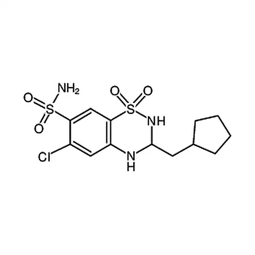 6-氯-3-(环戊基甲基)-3,4-二氢-2H-苯并[e][1,2,4]噻二嗪-7-磺酰胺 1,1-二氧化物