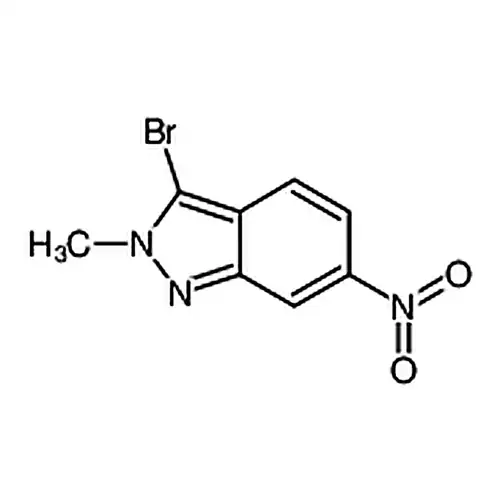 3-Bromo-2-methyl-6-nitro-1H-indazole