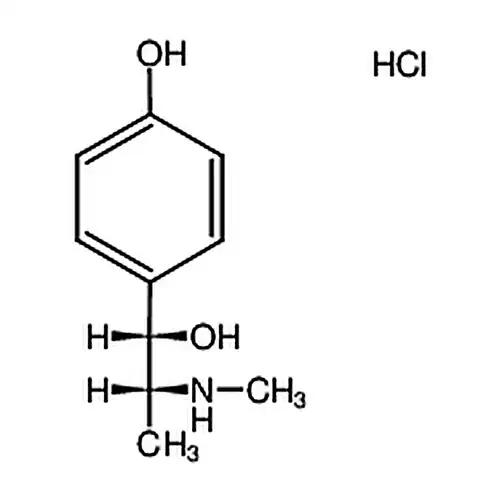 1-(4-Hydroxyphenyl)-2-methyl-2-methylaminoethanol hydrochloride