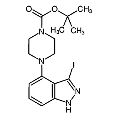 1-Boc-4-(3-碘-1H-吲唑-4-基)哌嗪