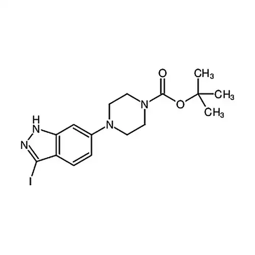 1-BOC-4-(3-碘-1H-吲唑-6-YL)哌嗪