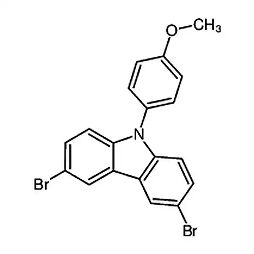 3,6-二溴-9-(4-甲氧基苯基)-9H-咔唑