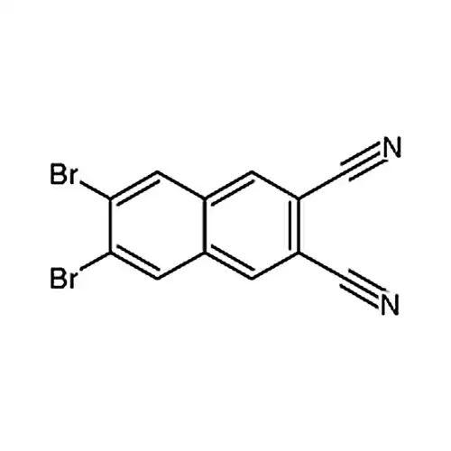 2,3-二溴-6,7-二氰基萘