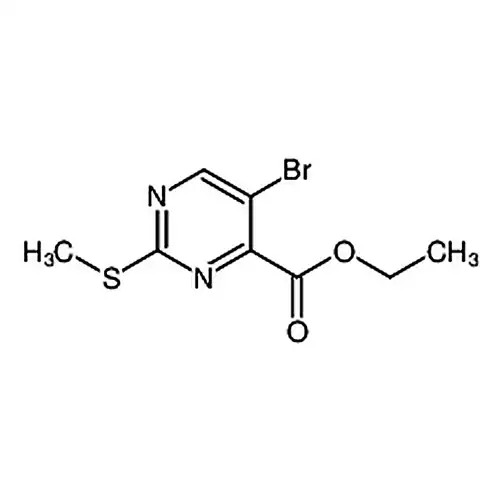 5-溴-2-(甲基硫代)嘧啶-4-羧酸乙酯