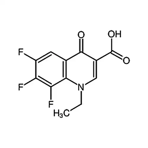 1-乙基-6，7，8-三氟-1，4-二氢-4-氧代喹啉-3-羧酸
