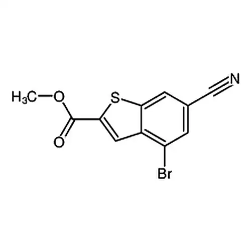 4-溴-6-氰基苯并[b]噻吩-2-羧酸甲酯