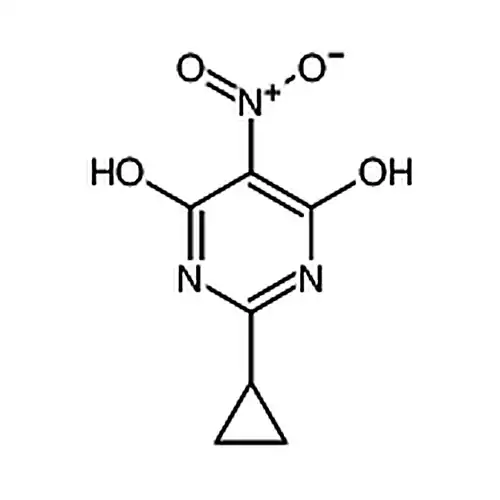 2-环丙基-5-硝基嘧啶-4，6-二酚