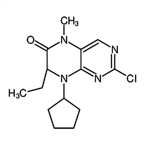 (7R)-2-氯-8-环戊基-7-乙基-7,8-二氢-5-甲基-6(5H)-蝶啶酮
