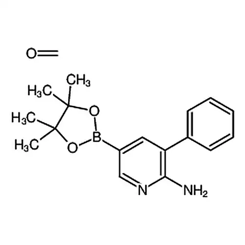 3-(苄氧基)-5-(4,4,5,5-四甲基-1,3,2-二氧硼杂环戊烷-2-基)吡啶-2-胺
