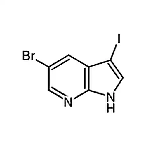 5-溴-3-碘-1H-吡咯并[2,3-b]吡啶